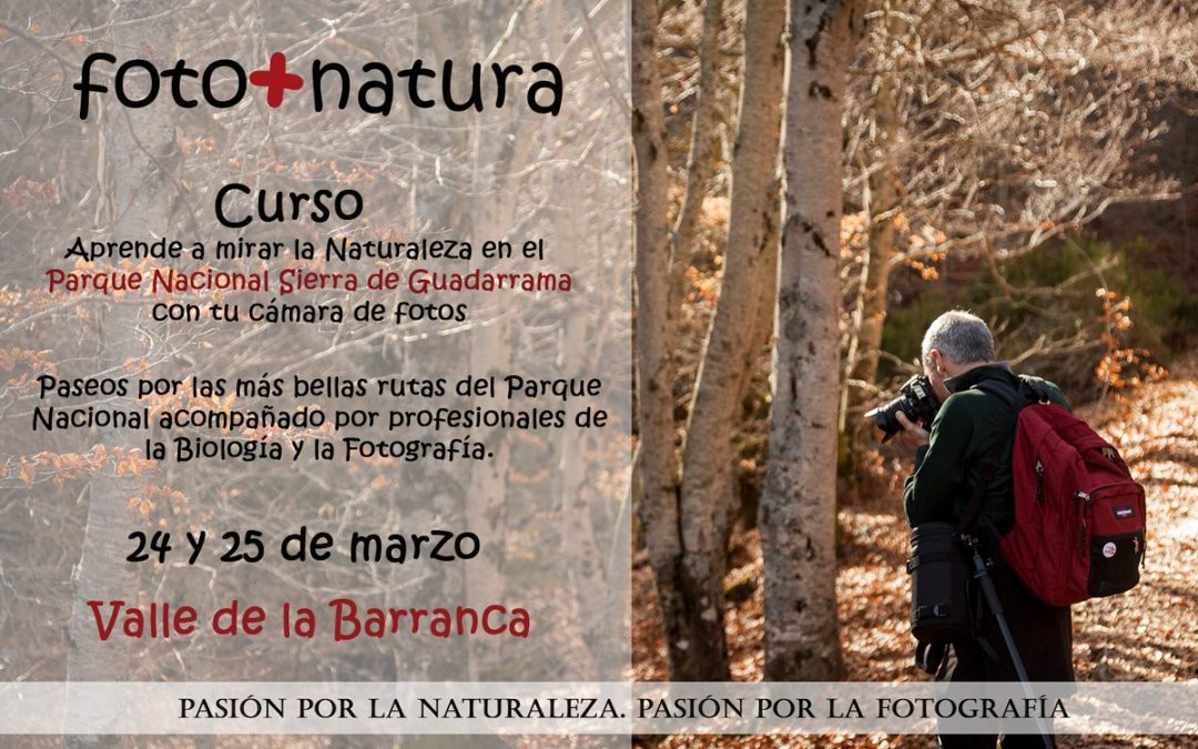 Curso de FOTOGRAFÍA Y NATURALEZA